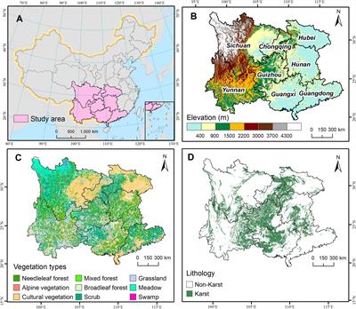 Characterization and attribution of vegetation dynamics in the ecologically fragile South China Karst: Evidence from three decadal Landsat observations